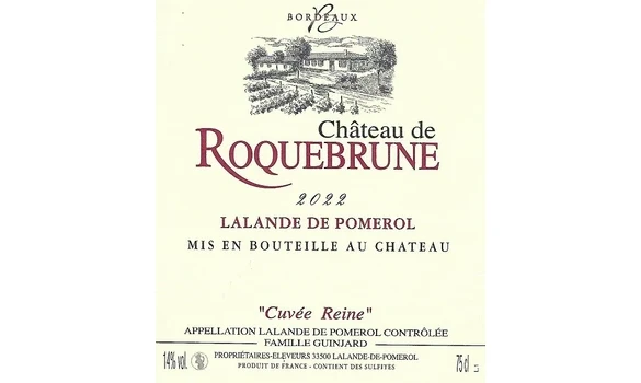 Millésime 2022 Château de Roquebrune